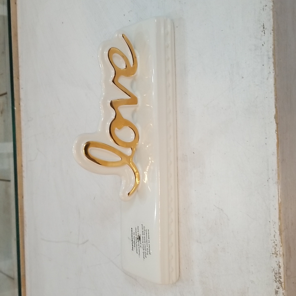 Nora Fleming love sign. Mini not included. New w/tags